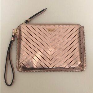 Victoria's Secret Pink Clutch Glamorous Wristlet 8 x 5.5